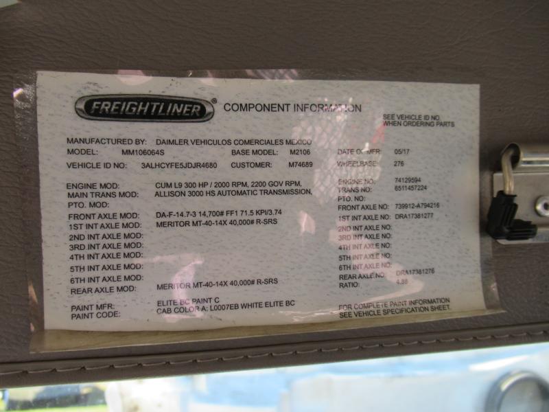 2018 Freightliner BUSINESS CLASS M2 106 - 22
