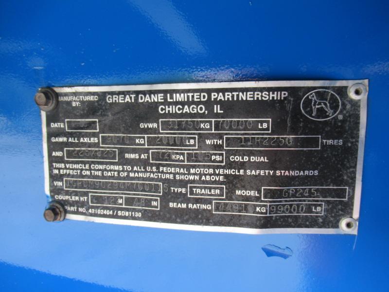 2004 Great Dane GP245 - 14